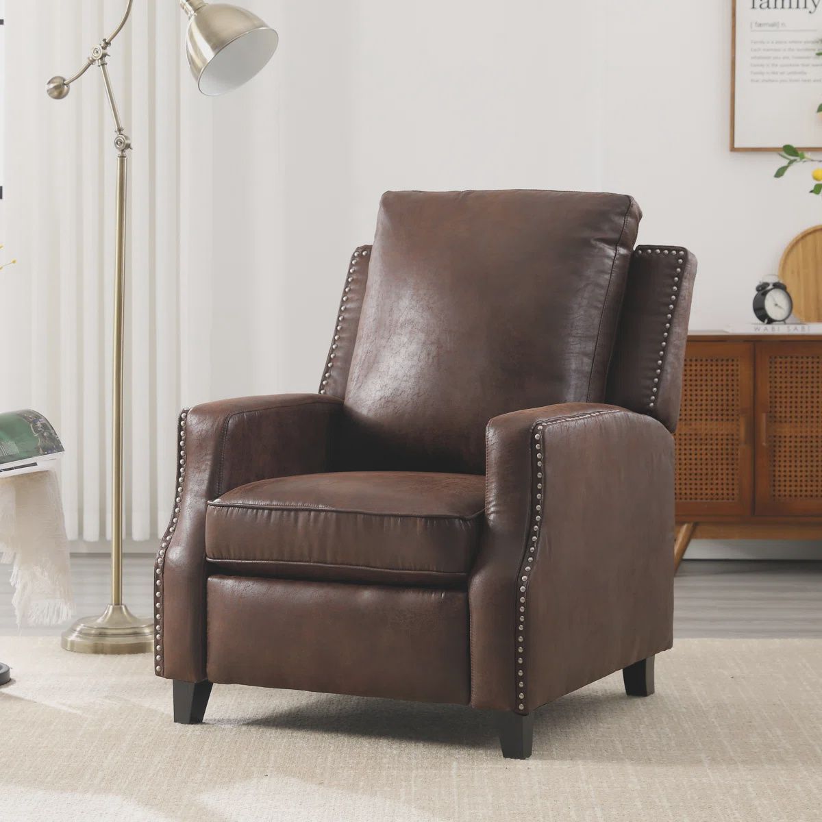 Winston Porter Studded Pushback