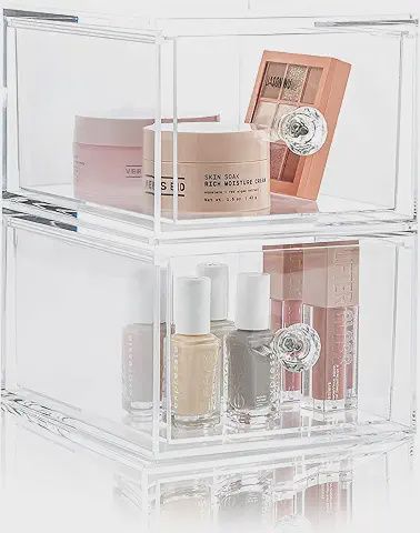 Clear Stackable Organizers (2PK)