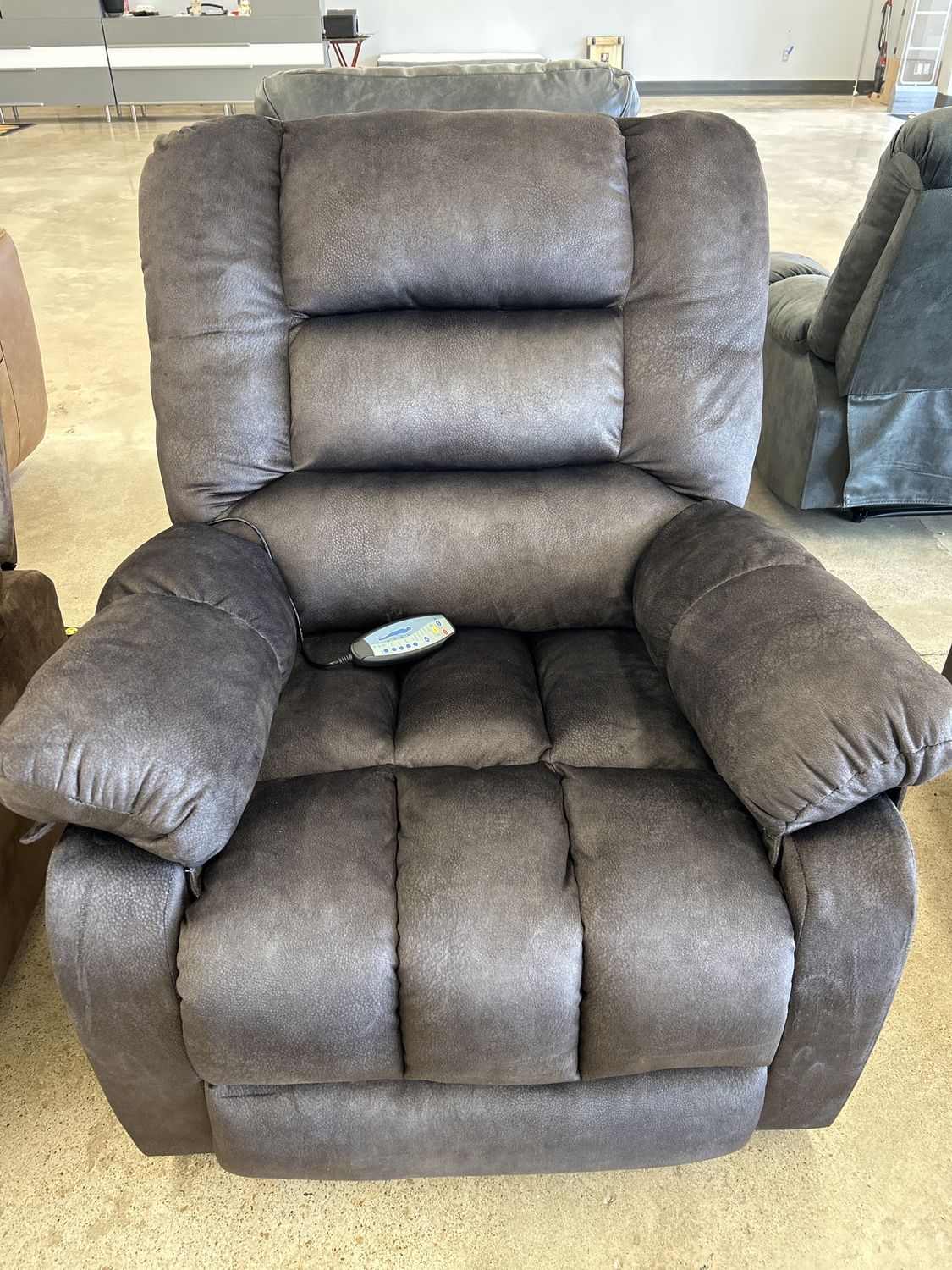 Slate Recliner with Heat and Massage