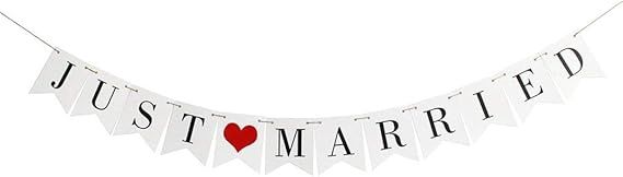 Just Married Banner