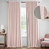 Pink Blackout Curtains (90in)