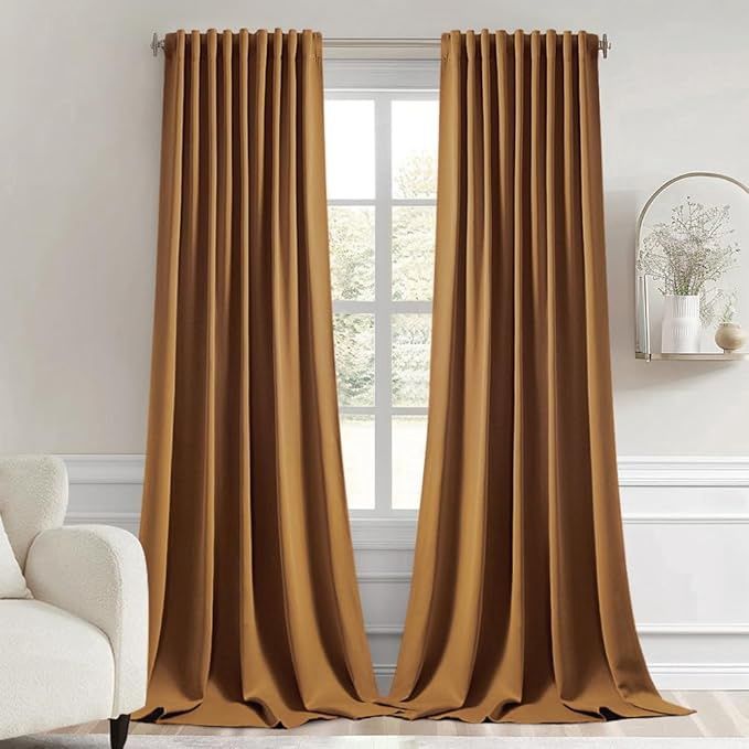 Golden Brown Panels 2PK (102in)