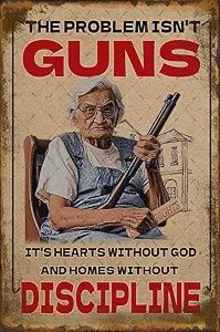 Grandma-The Problem Isn't Guns
