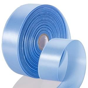 Satin Blue 1in, 50 Yard Ribbon
