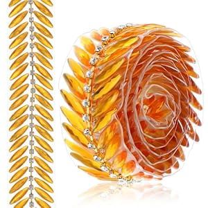 Gold Rhinestone Ribbon, 1 Yard