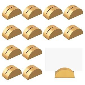 12PC Gold Table Stands