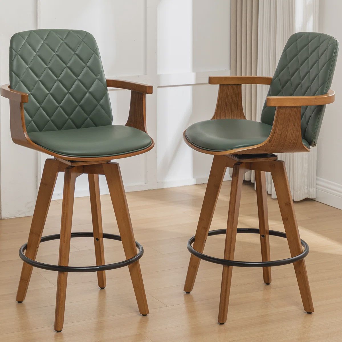 Sitaram Swivel Stools 2PK