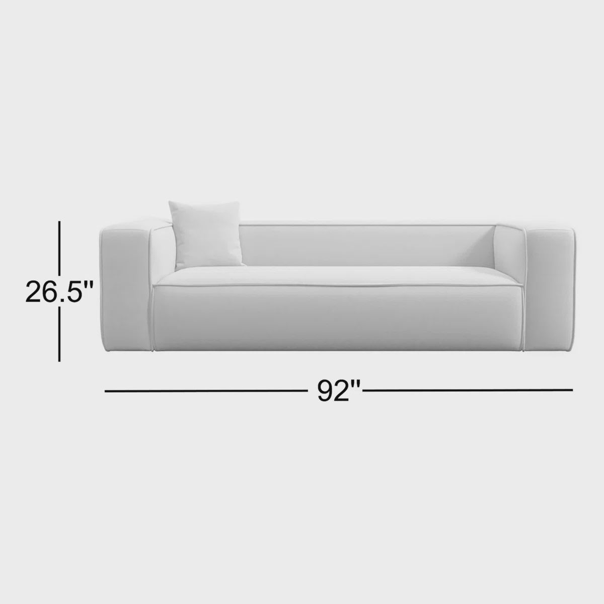 Bettie Square Arm Sofa