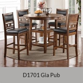 Gia Brown Pub Set