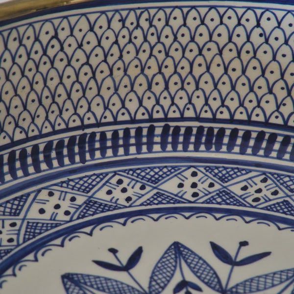 Handmade Sink Vessel (Blue)