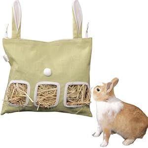 Rabbit Hanging Hay Feeder Bag