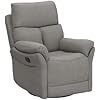 Gray Swivel Rocker Recliner