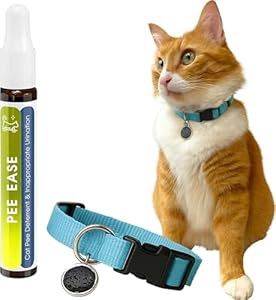 Calming Collar w/Anti Urination Oil (Cat)