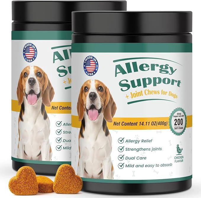 Allergy Support + Joint Chews for Dogs