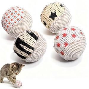 Cat Toys (4pk Balls)