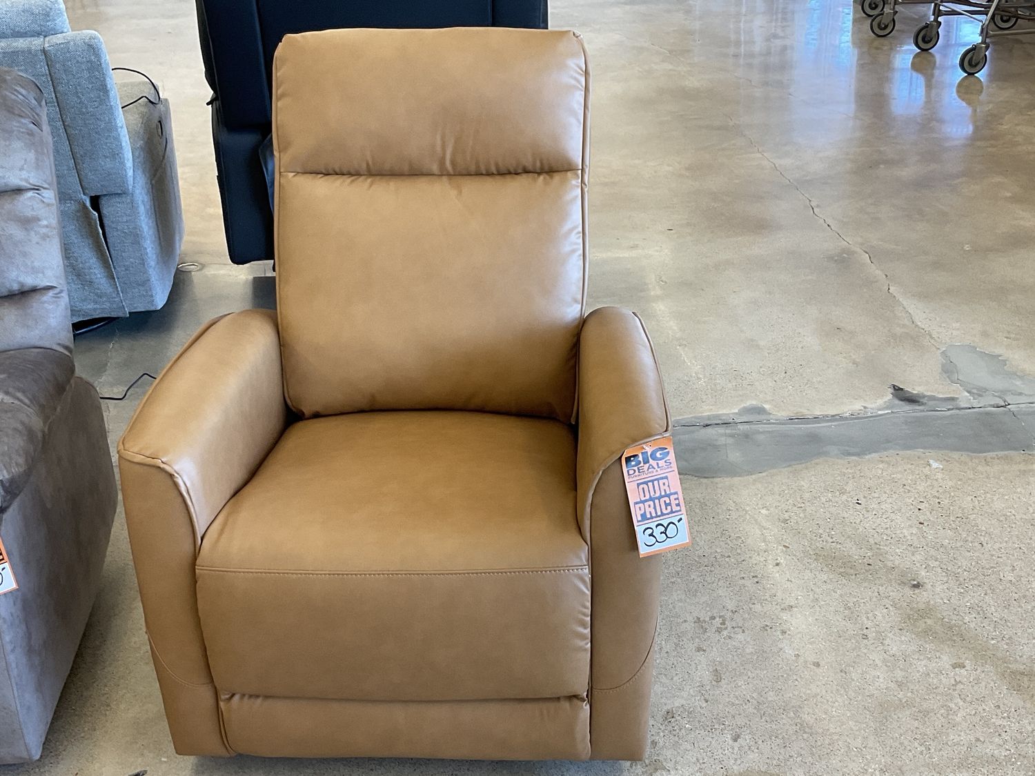 Camel Swivel Glider Recliner