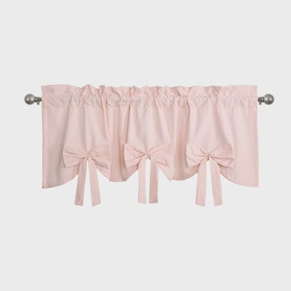 Melody Bow Scalloped Valence