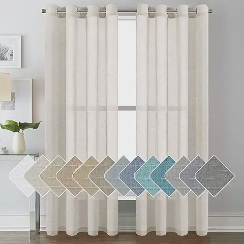 H.Versailtex Curtain Panels 2pk, 84L