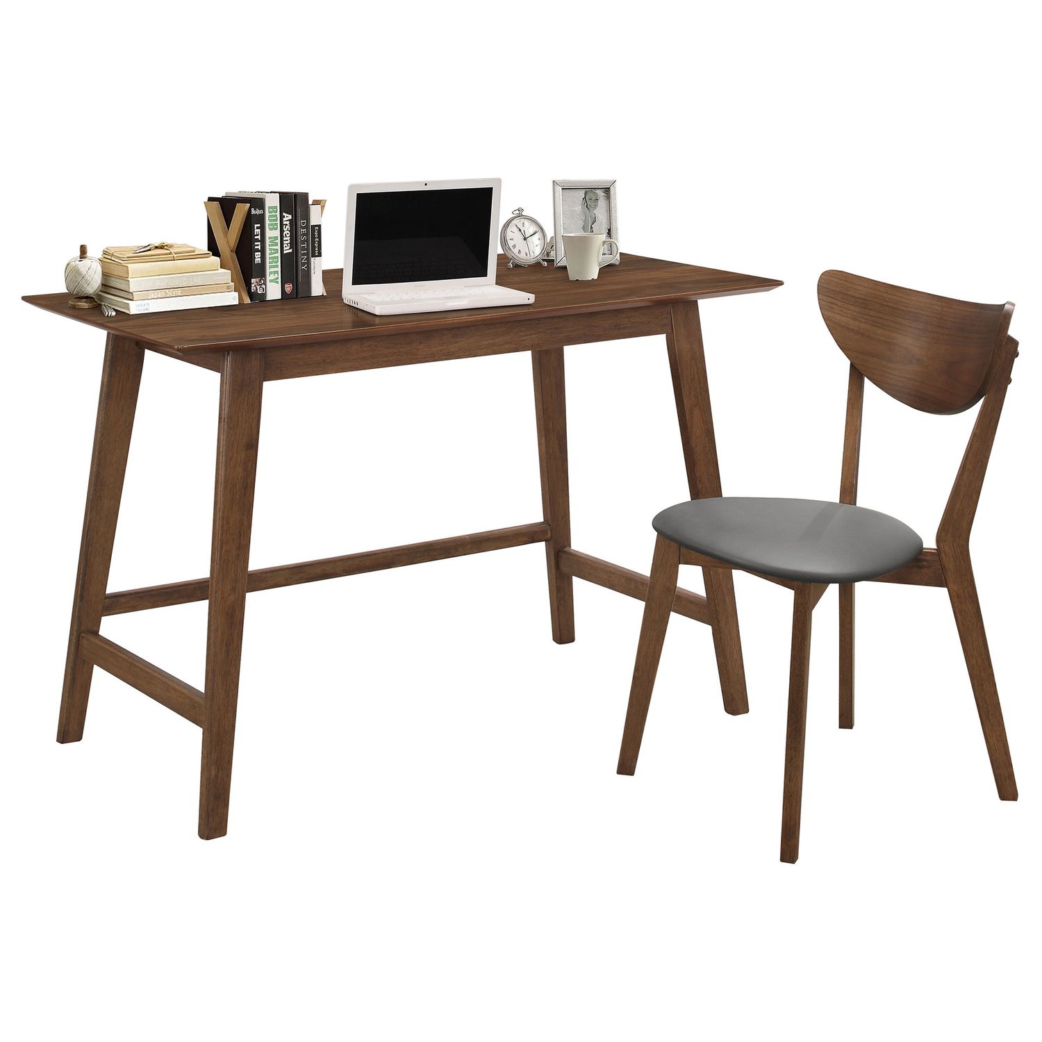 2 PC Desk Set (Walnut)