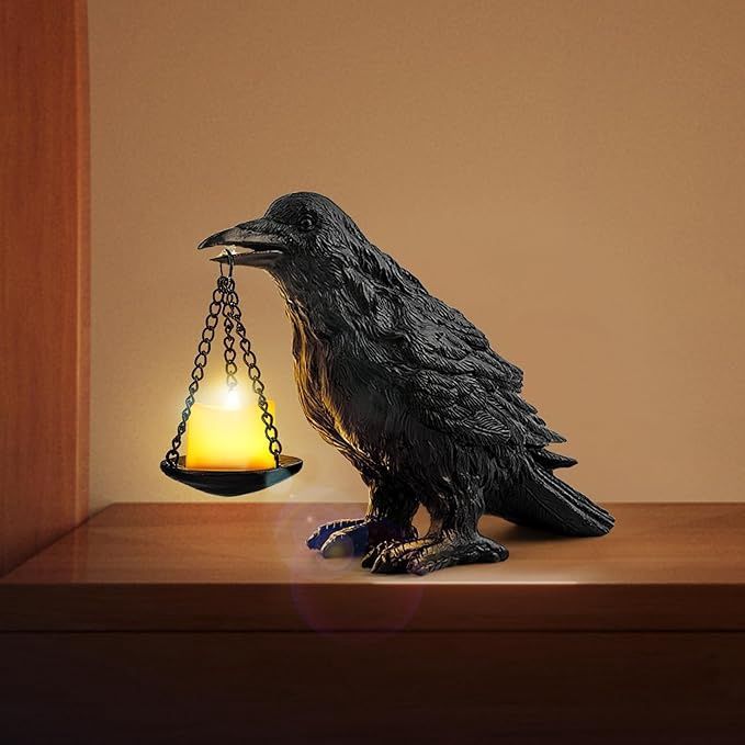 Raven Tealight Holder