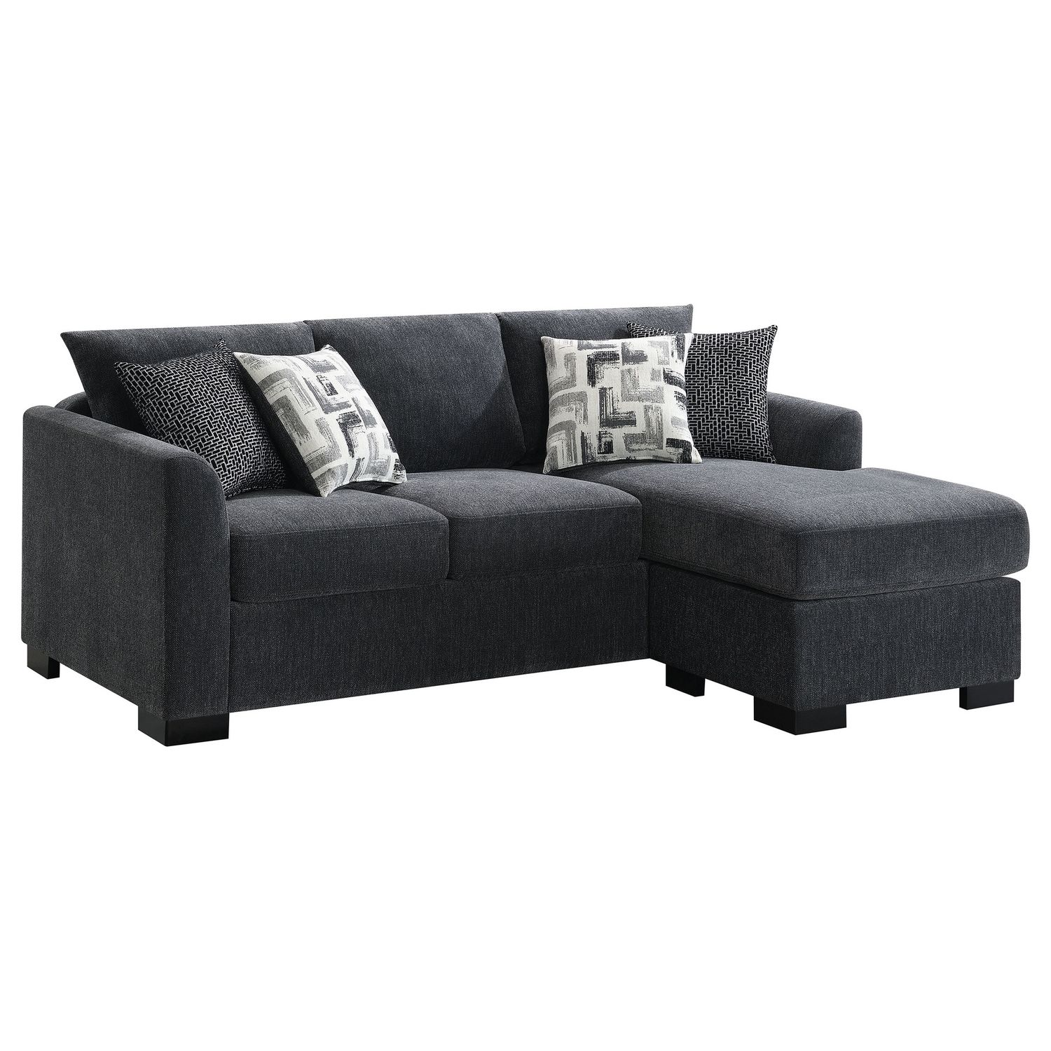 Storey Sleeper Sectional (Dark Grey)