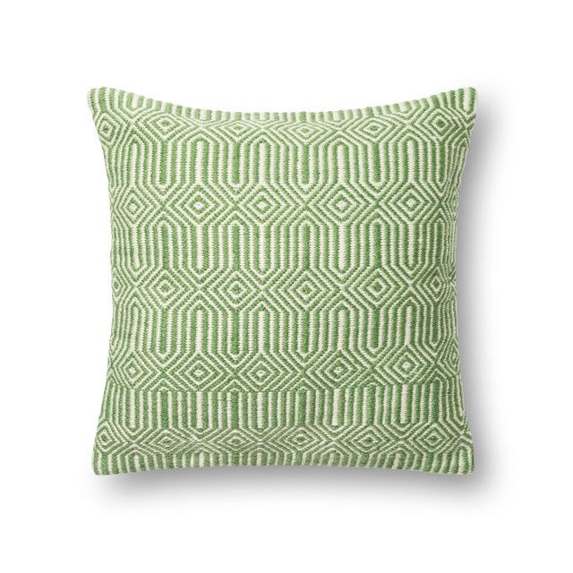 Lolio Green Ivory Pillow