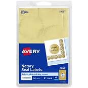 Avery Notary Seal Labels