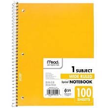Mead 100 Sheet Notebook