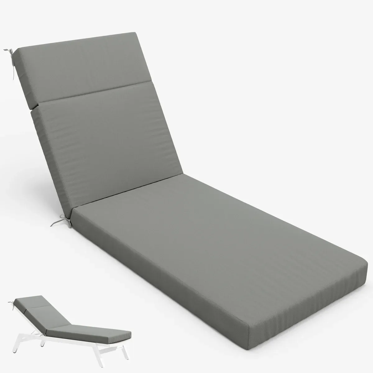 Outdoor Chaise Lounge Cushion