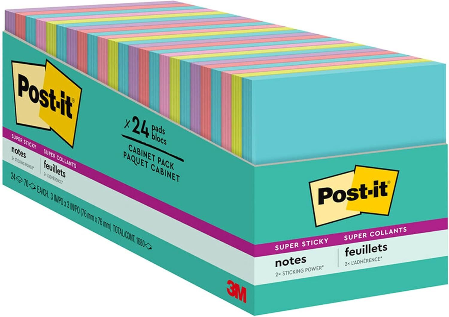 3M Post-It-Sticky Notes Cabinet Pack