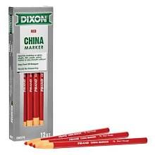 Dixon Red China Markers