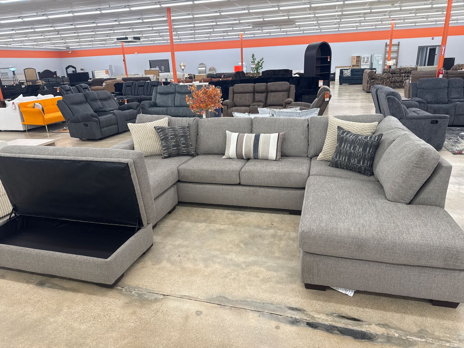 Brianna Pewter Sectional