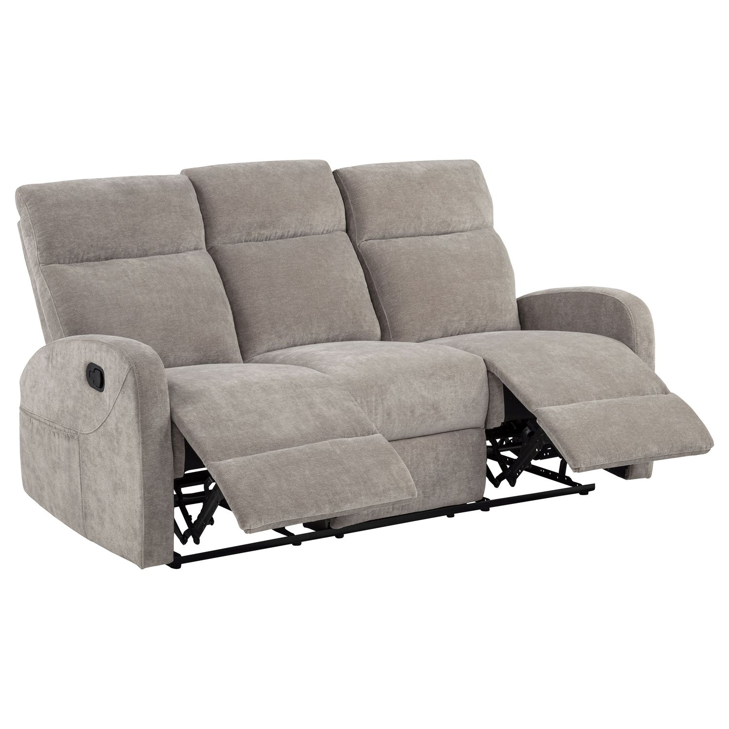 Hamilton Chenille Manual Reclining Sofa ( Sand )