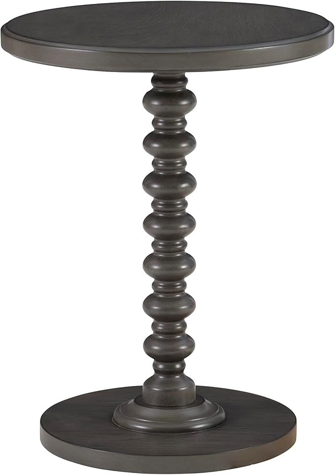 Powell Gray Wood Side Table