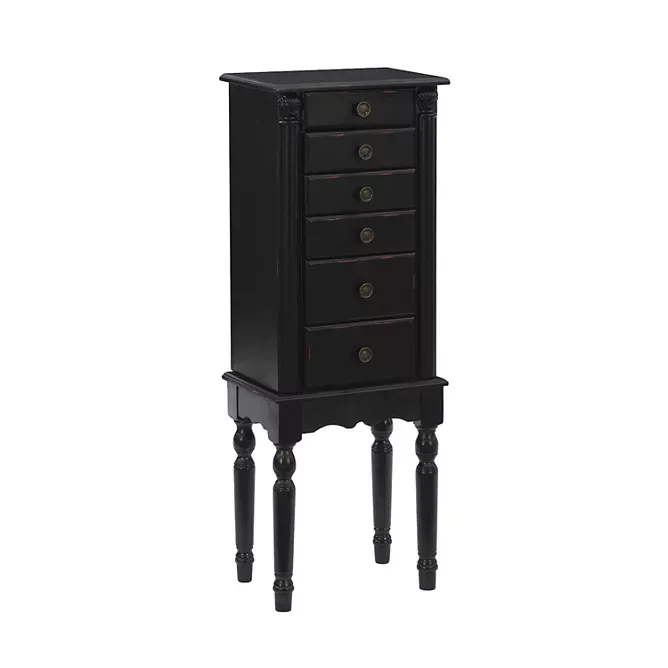 6-Drawer Jewelry Armoire