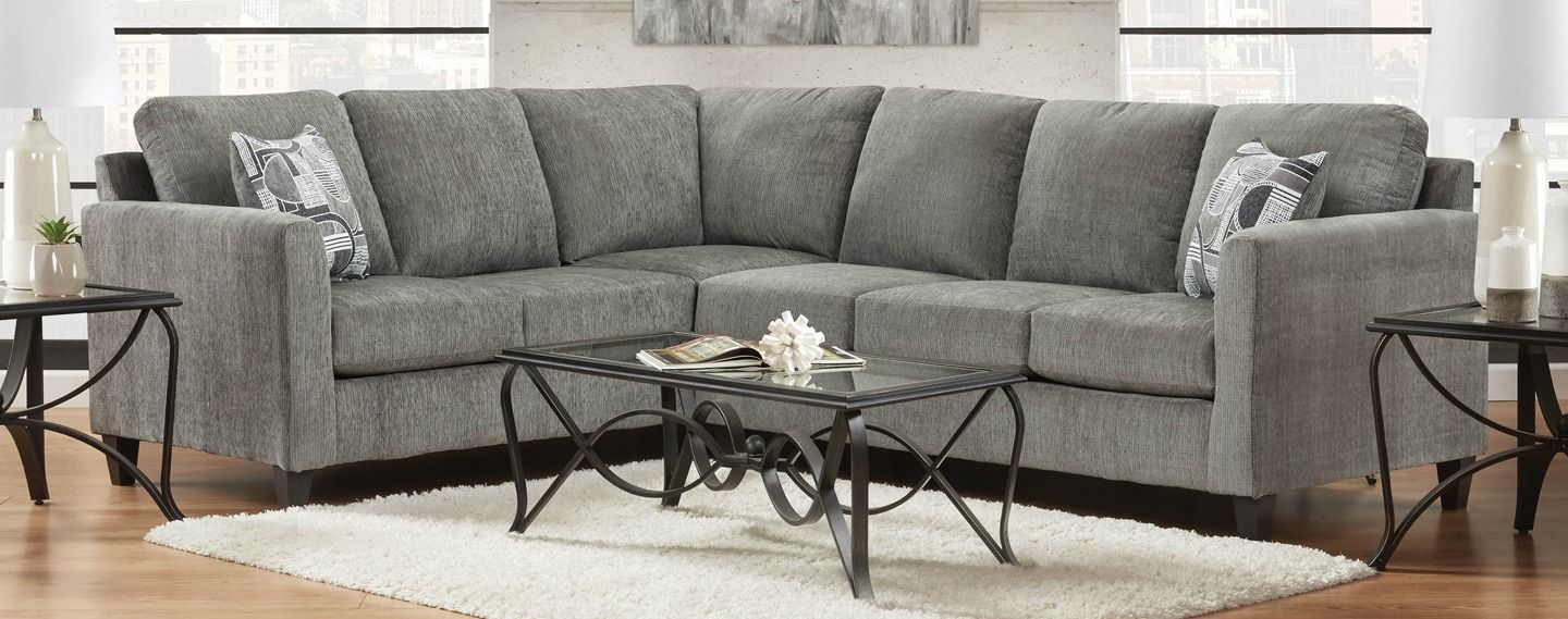 2 Piece Sectional Stockton Charcoal