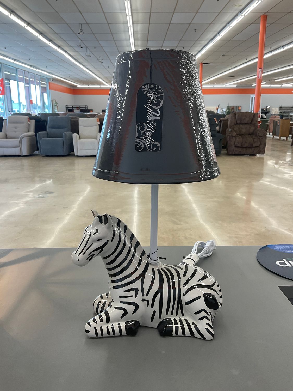 Zebra Lamp