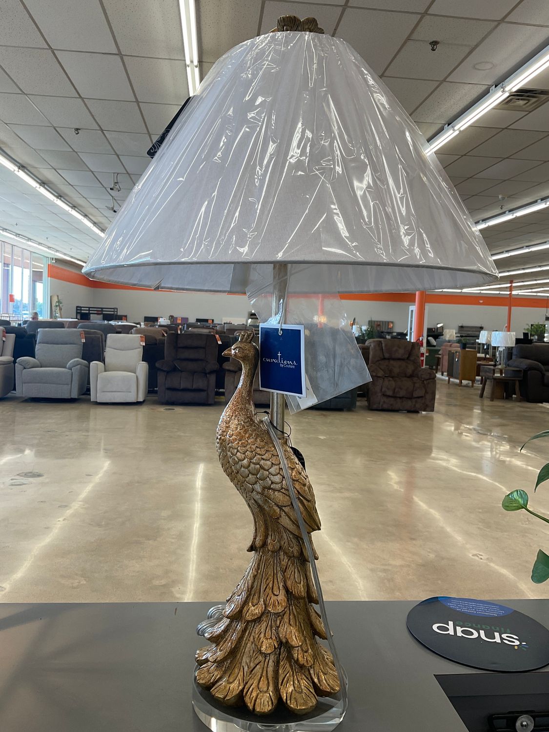 The Imperial Peacock Statement Lamp