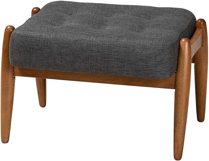 Baxton Studio Ottoman/Footstool