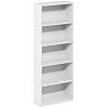 Furinno White Bookcase