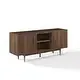 Liam Walnut TV Stand Fits TV's up to 65 in.