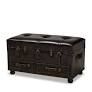 Baxton Studio Storage Ottoman