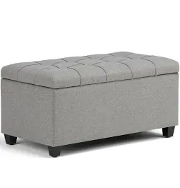 Sienna Storage Ottoman Bench