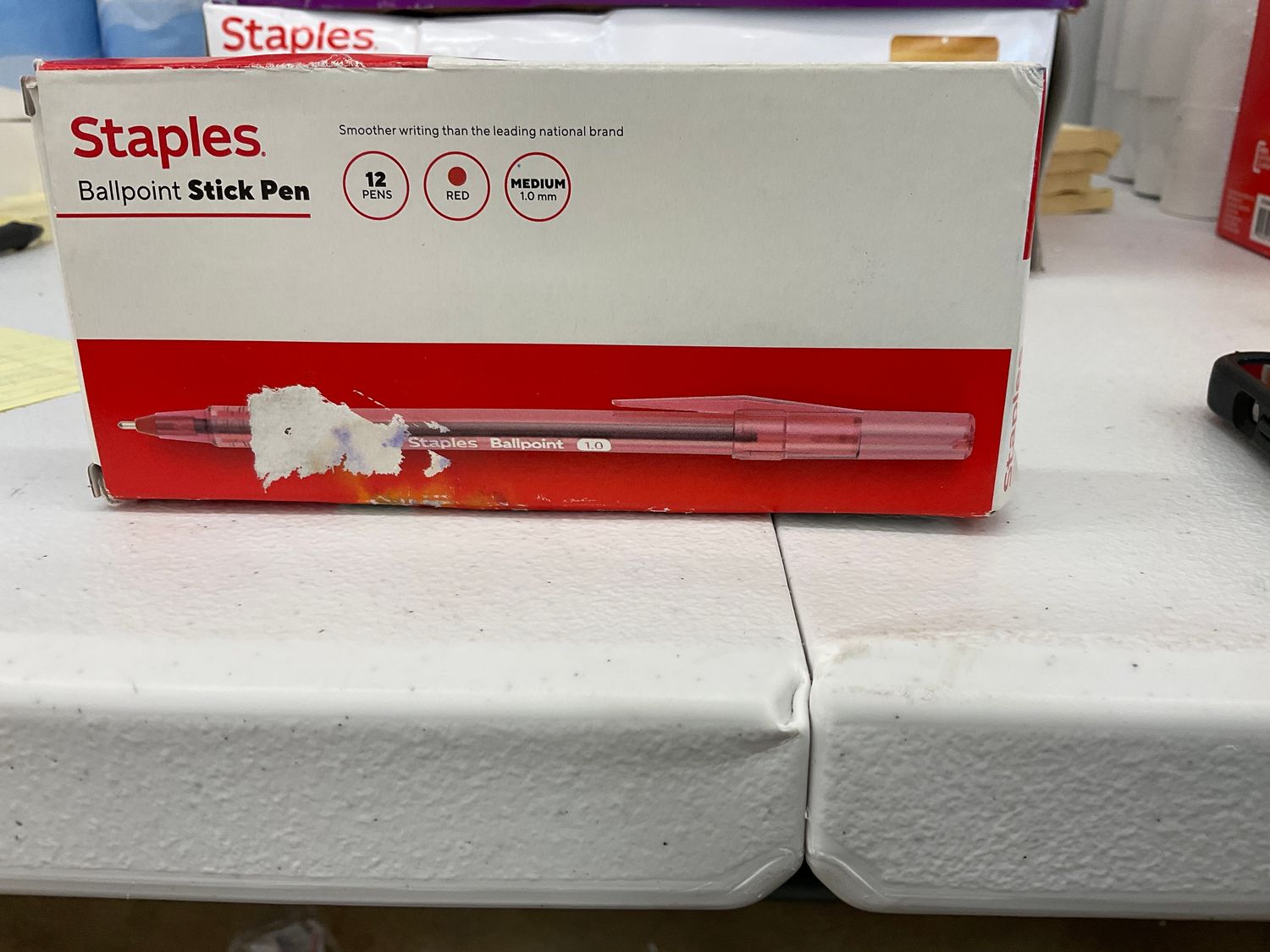 Staples Ballpoint Stick Pen