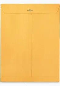 10x13 Kraft Clasp Gummed Envelopes