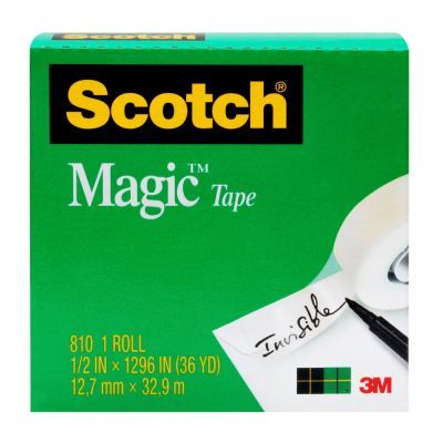 Scotch Magic Tape (1/2in x 1296in)