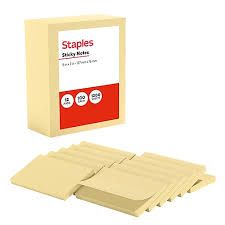 3" x 5" Sticky Note Pad