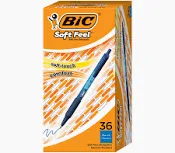 Bic 36 Pack Soft Feel Blue