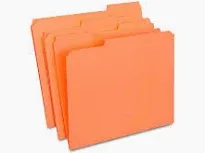 100 Pack Cut - Tab File Folders