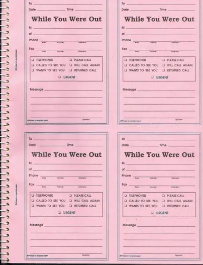 Quill Message Book